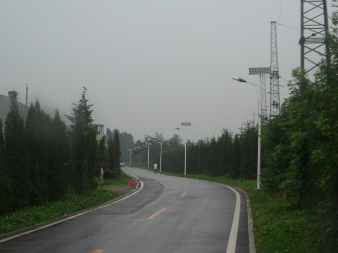 沈阳某军分区太阳能路灯工程6