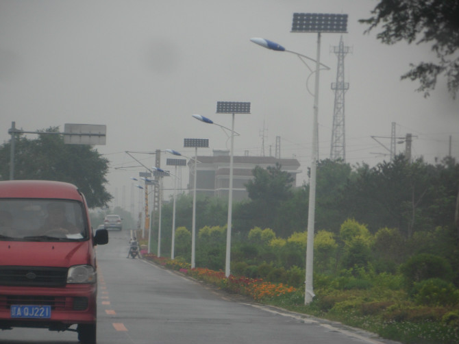 沈阳某军分区太阳能路灯工程3