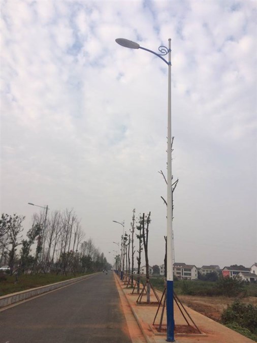 湖南汨罗201线中国结景观亮化9