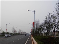 湖南汨罗201线中国结景观亮化6